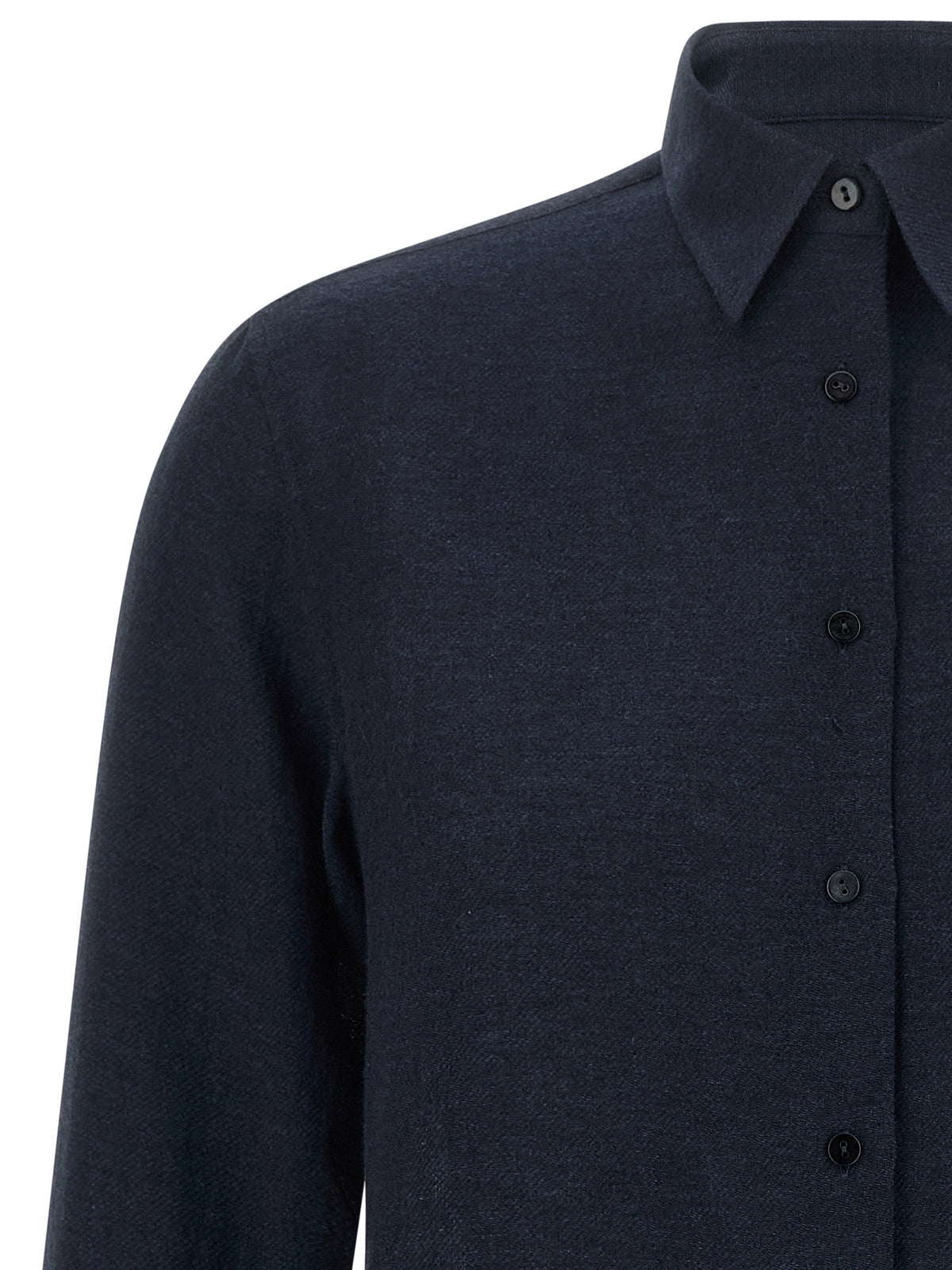 XACUS Blue Viscose Blouse