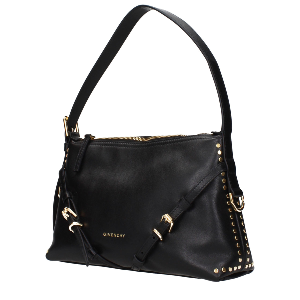 Givenchy Black Leather Shoulder Bag