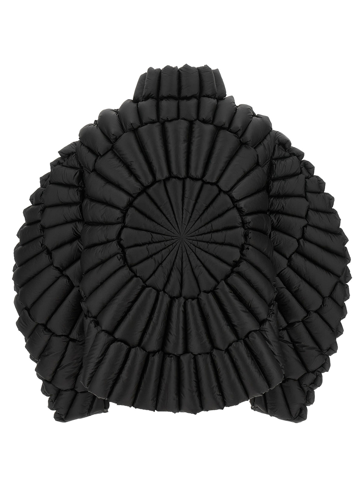 RAXXY Black Nylon Full-Length Jacket