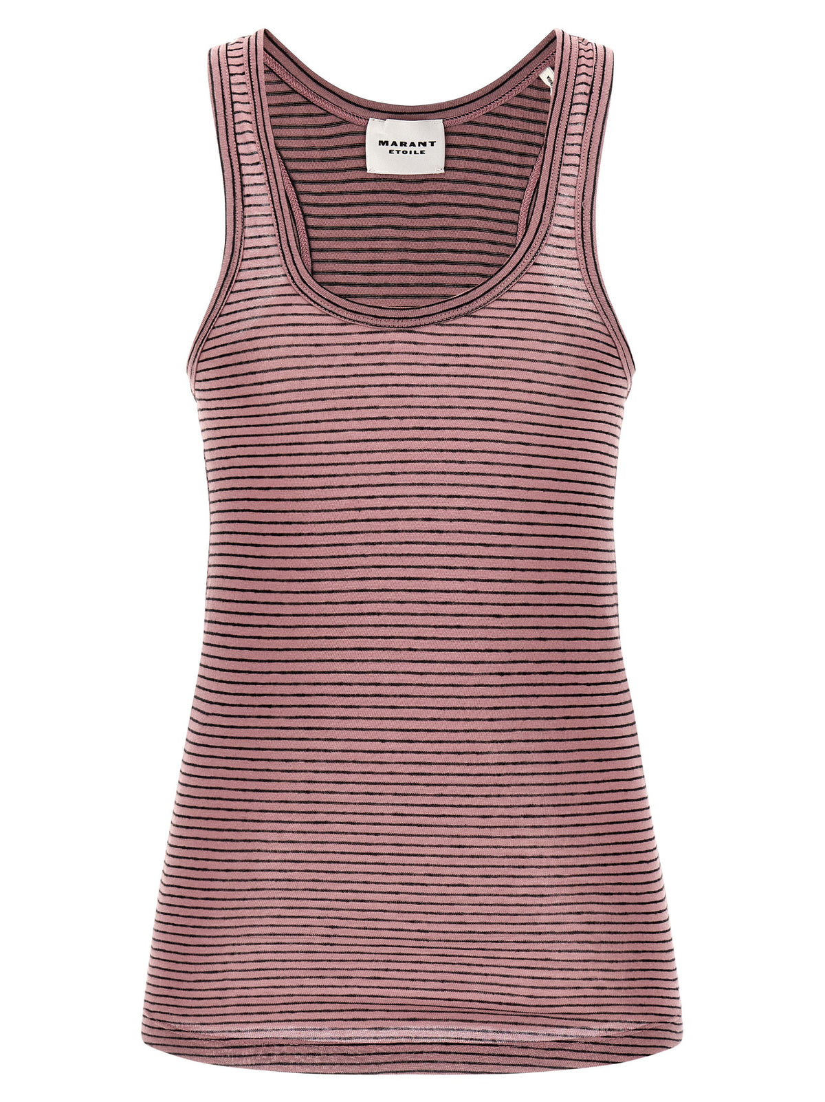 Isabel Marant Étoile Multicolor Cotton Sleeveles T-Shirt