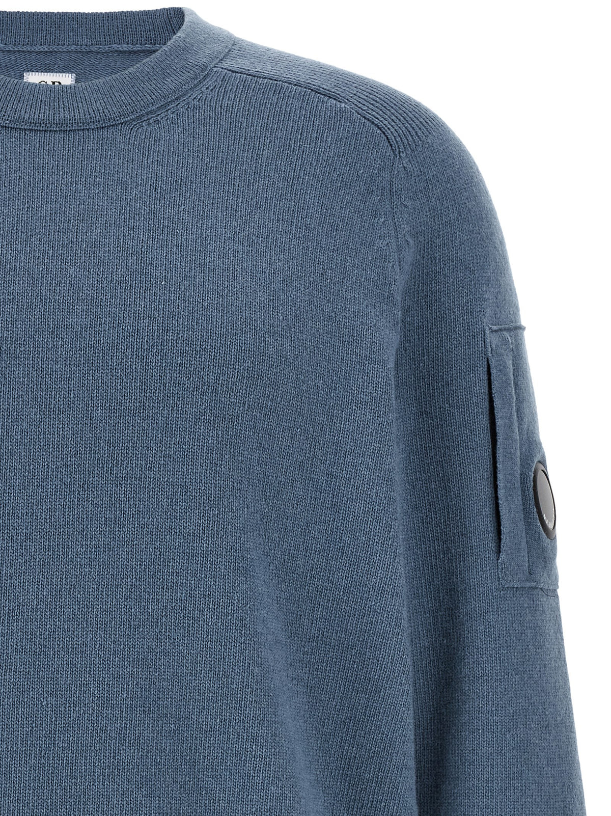 C.P. Company Blue Wool Cardigan