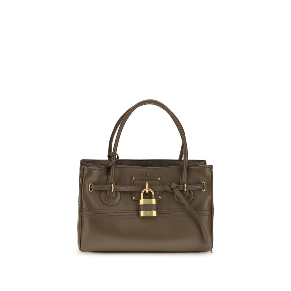Chloé Brown Buffalo Leather Handbag