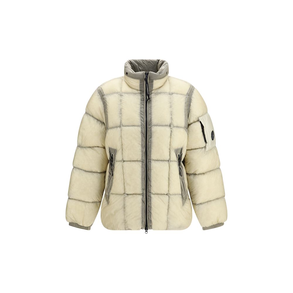 C.P. Company Blue Polyamide Full-Length Jacket