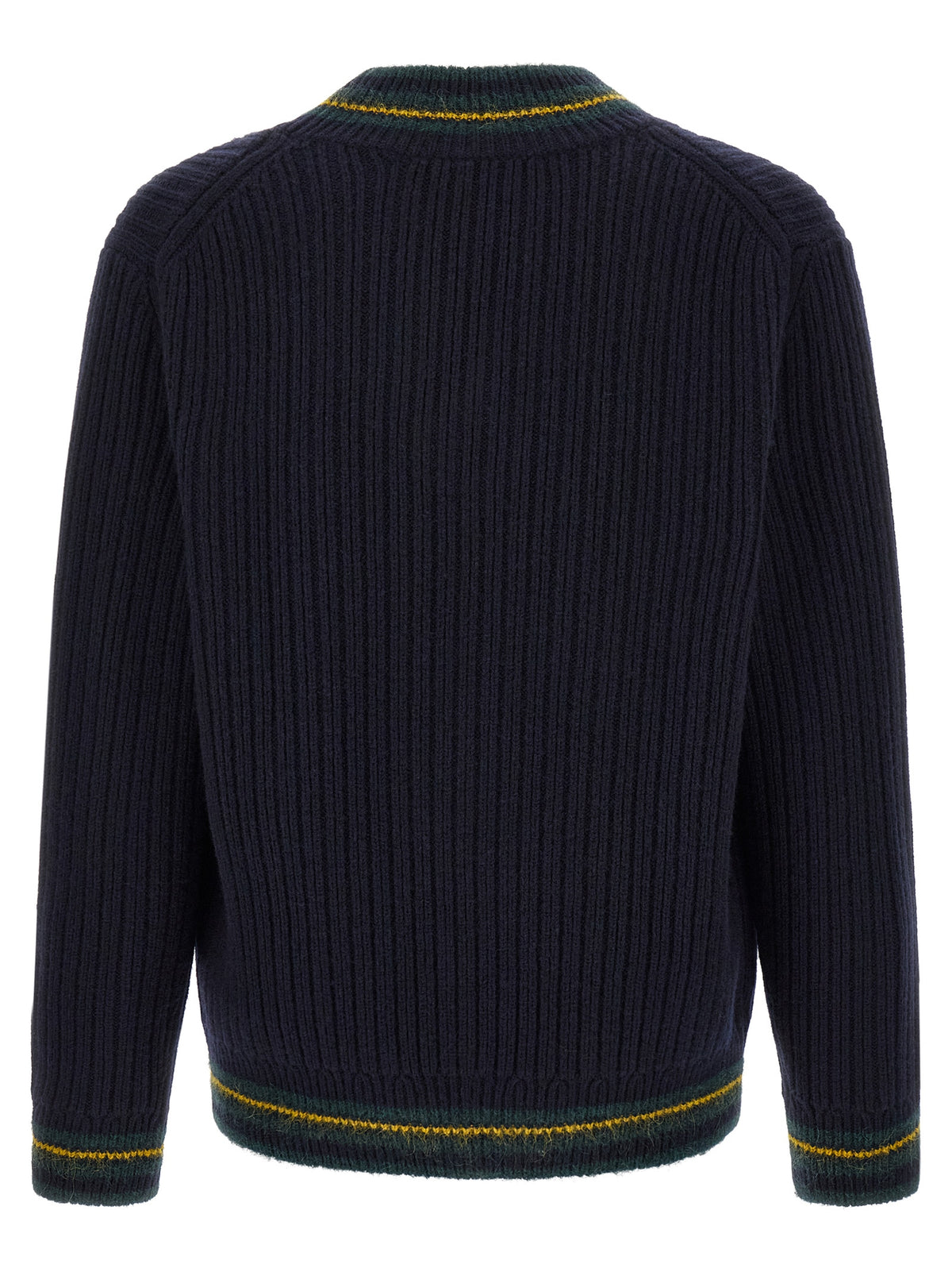 Lacoste Blue Wool Cardigan