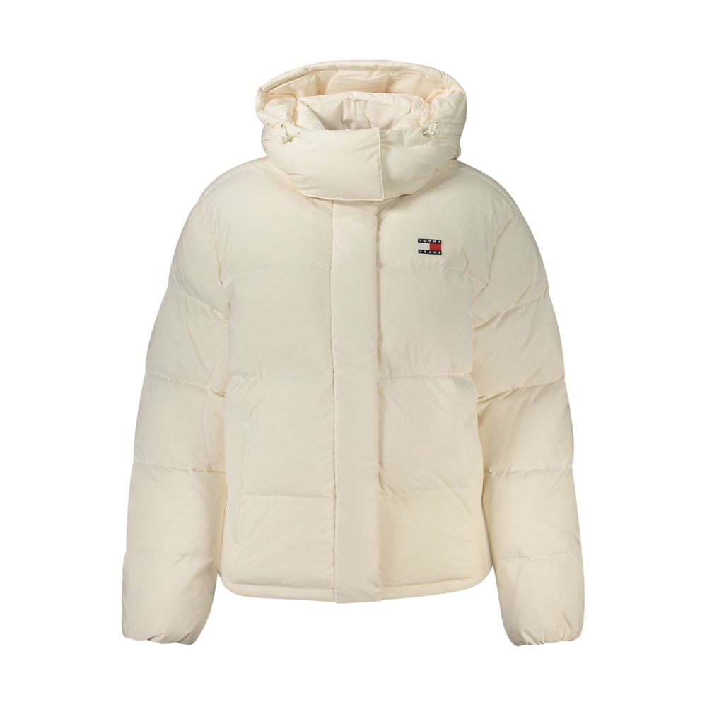 Tommy Hilfiger White Polyester Women's Jacket