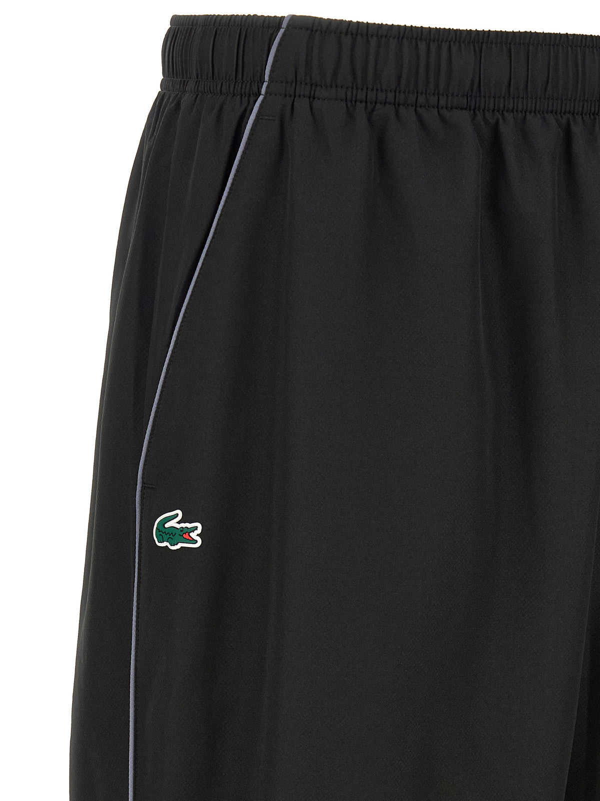 Lacoste Black Polyester Sweatsuit