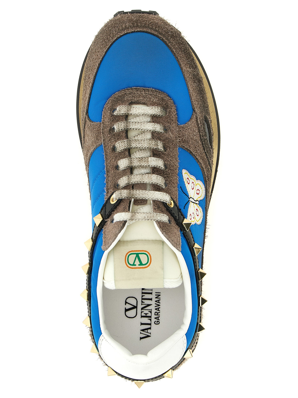 Valentino Garavani Multicolor Calfskin Low Top Sneakers
