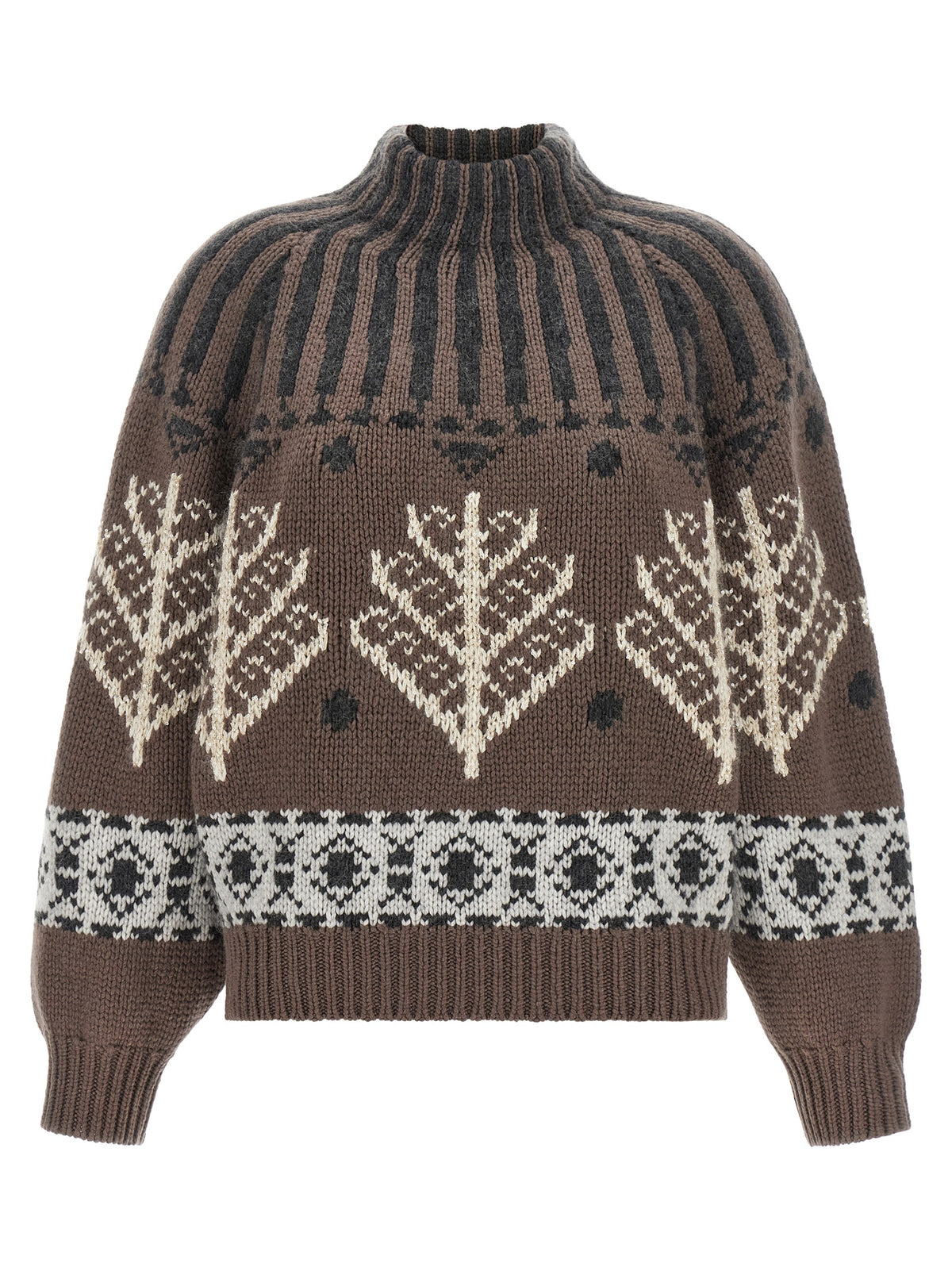 Brunello Cucinelli Brown Cashmere Cardigan