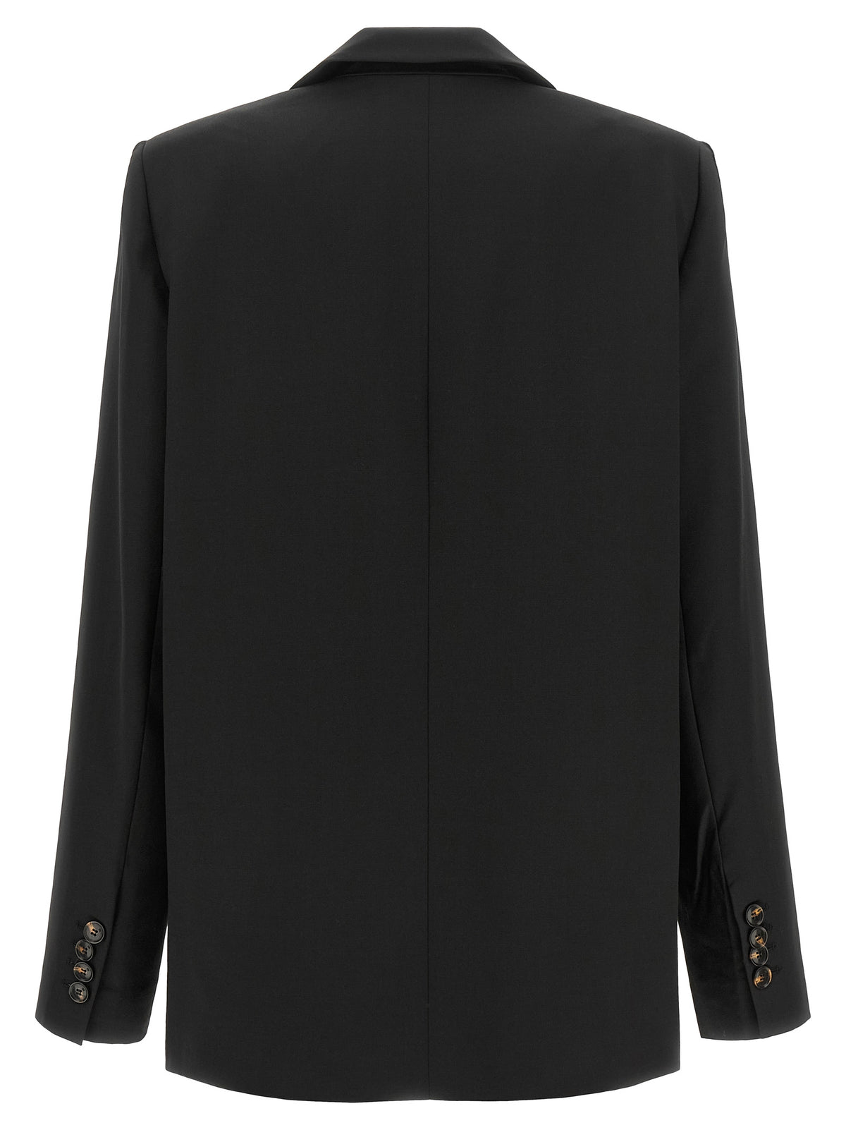 Ganni Black Polyester Blazer