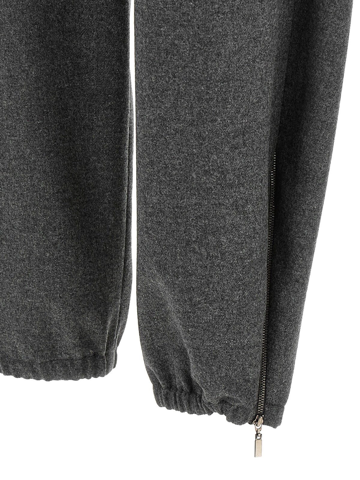 Brunello Cucinelli Gray Virgin Wool Cargo Pants
