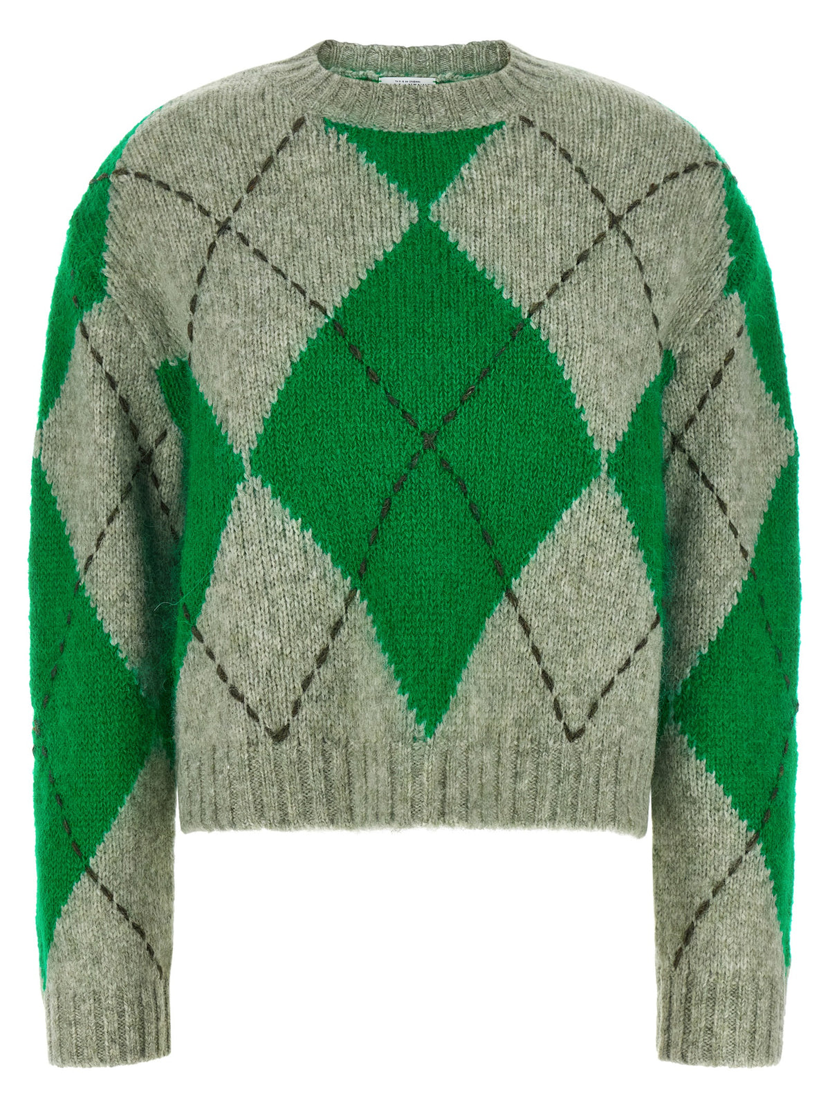 Ballantyne Bicolor Wool Cardigan