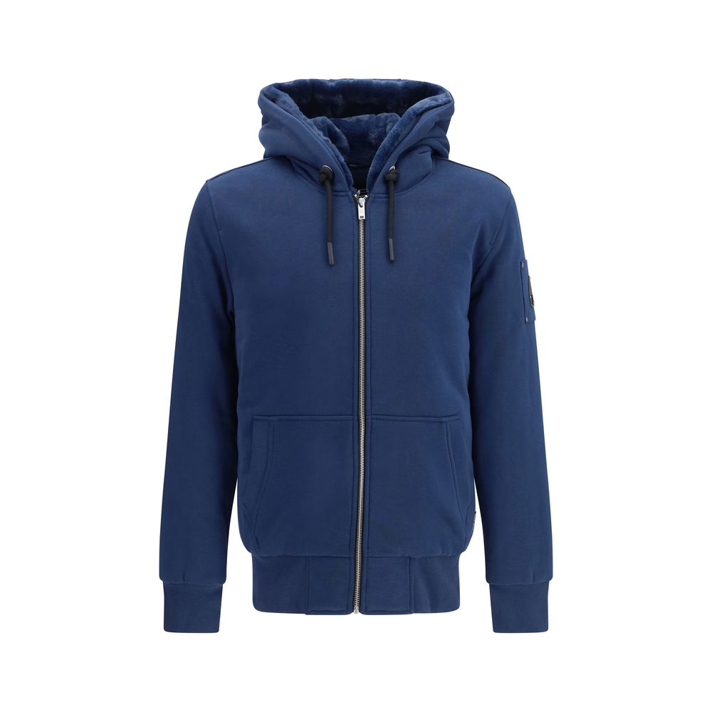 Moose Knuckles Blue Polyester Sweatshirt