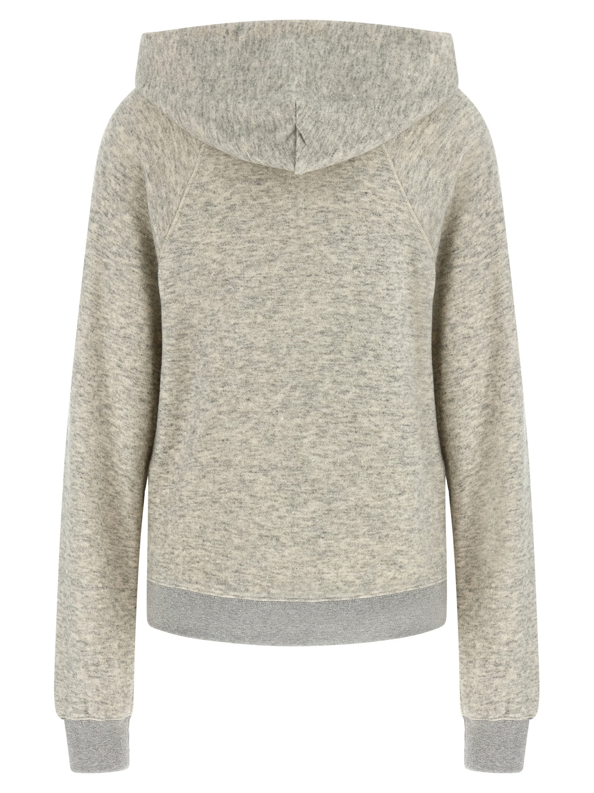 Khaite Gray Cotton Hoodie