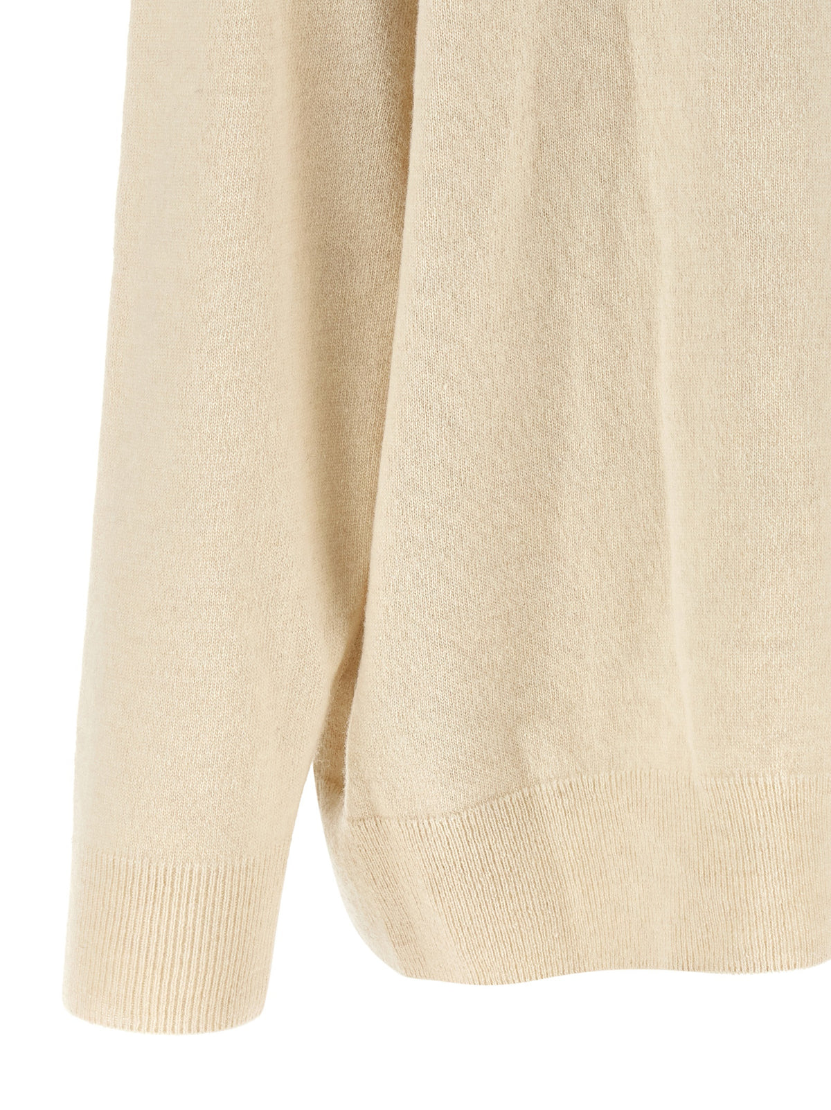 NUDE Beige Wool Cardigan