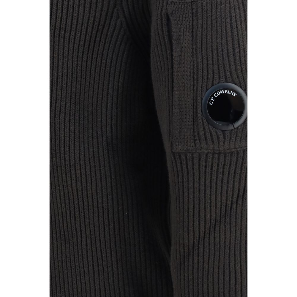 C.P. Company Brown Cotton Sweatshirt