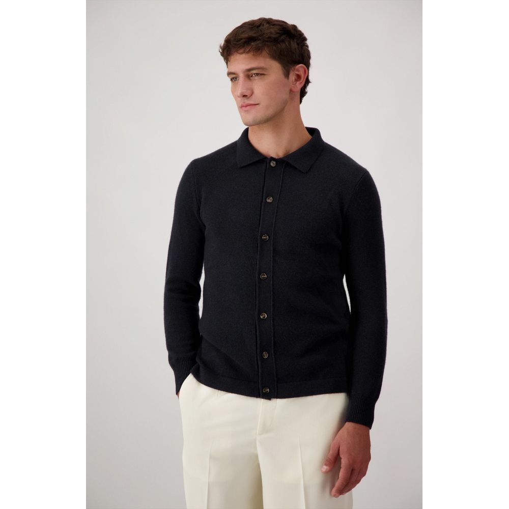Autore Black Wool Cardigan