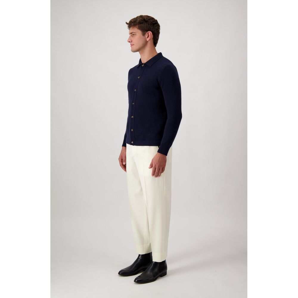Autore Blue Wool Cardigan