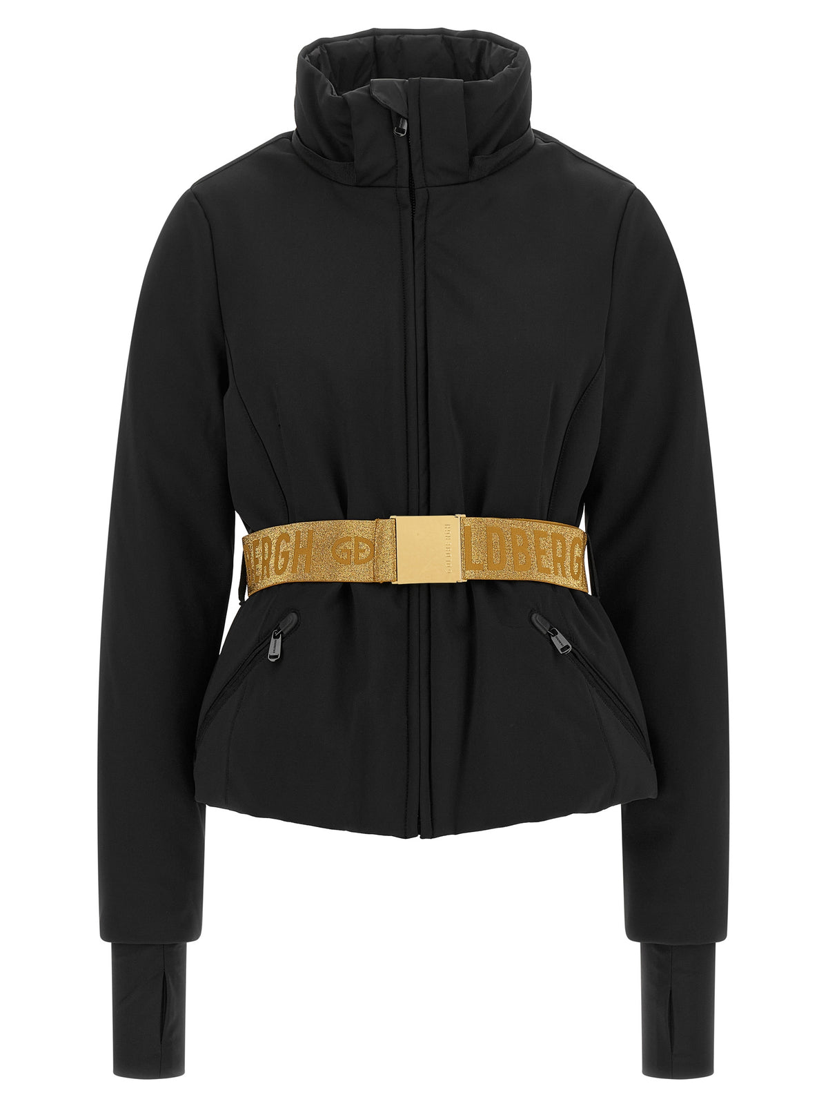 GOLDBERGH Black Polyamide Shell Jacket