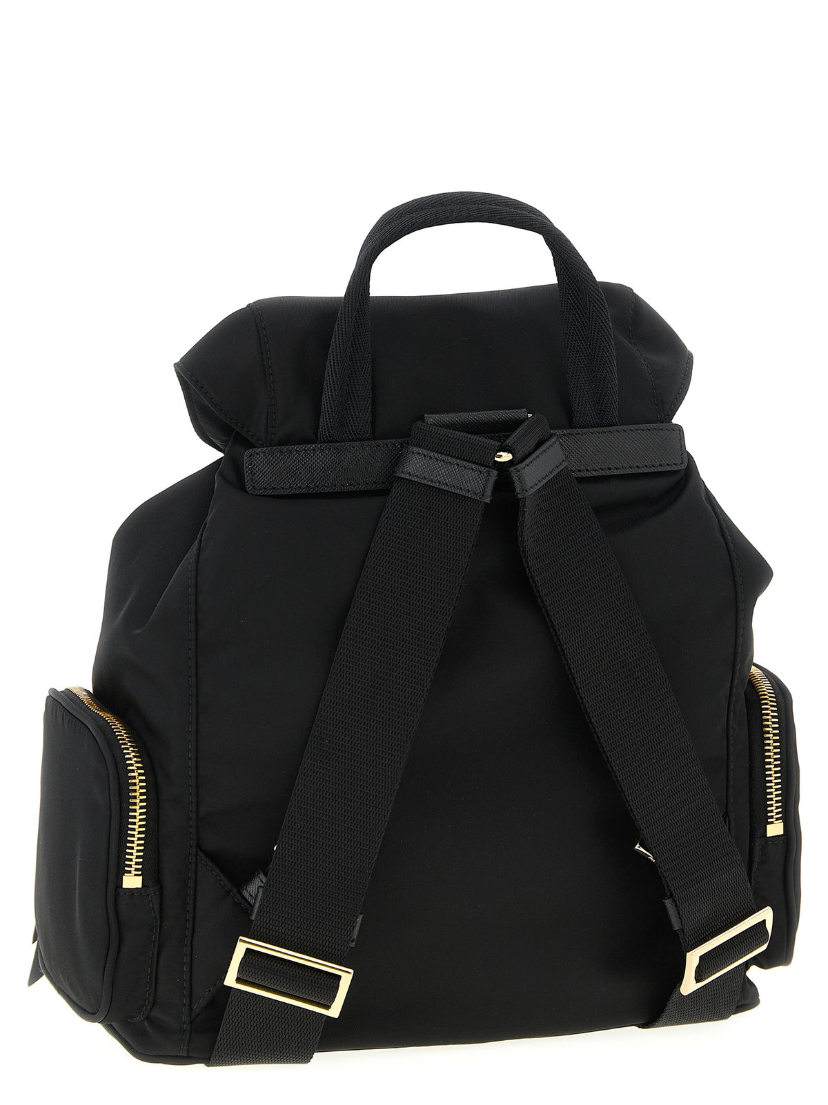 Prada Black Recycled Polyamide Backpack