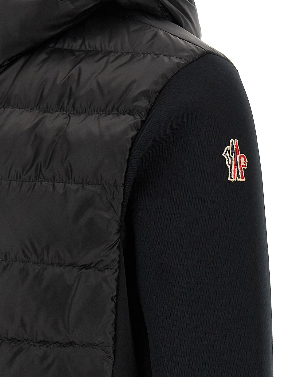 Moncler Grenoble Black Polyamide Sweatshirt
