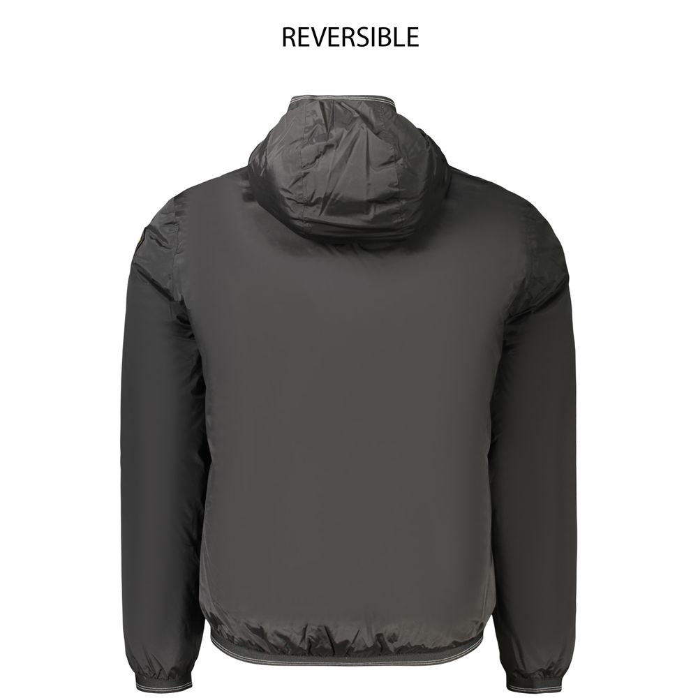 Blauer Black Polyamide Men's Jacket