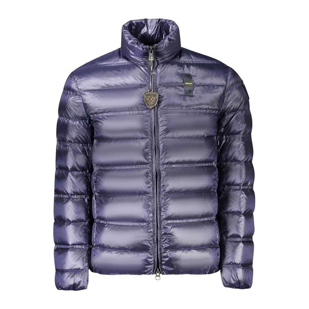 Blauer Blue Polyamide Men Jacket