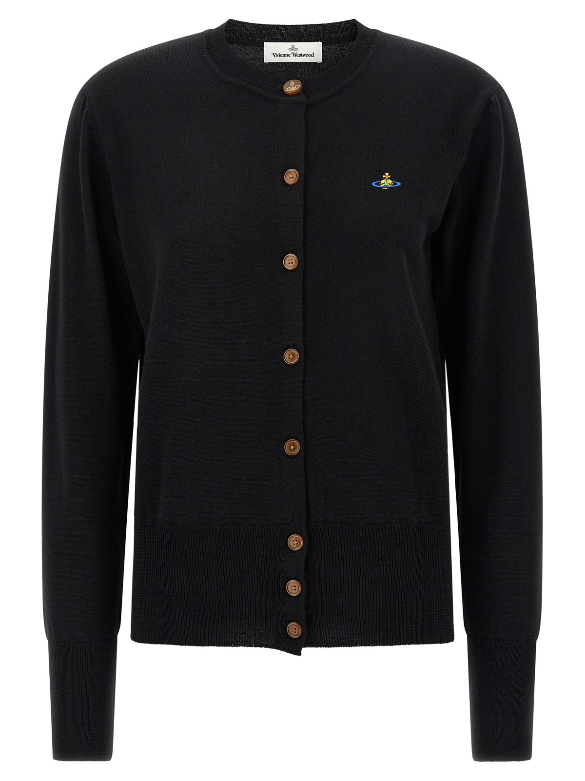 Vivienne Westwood Black Wool Cardigan