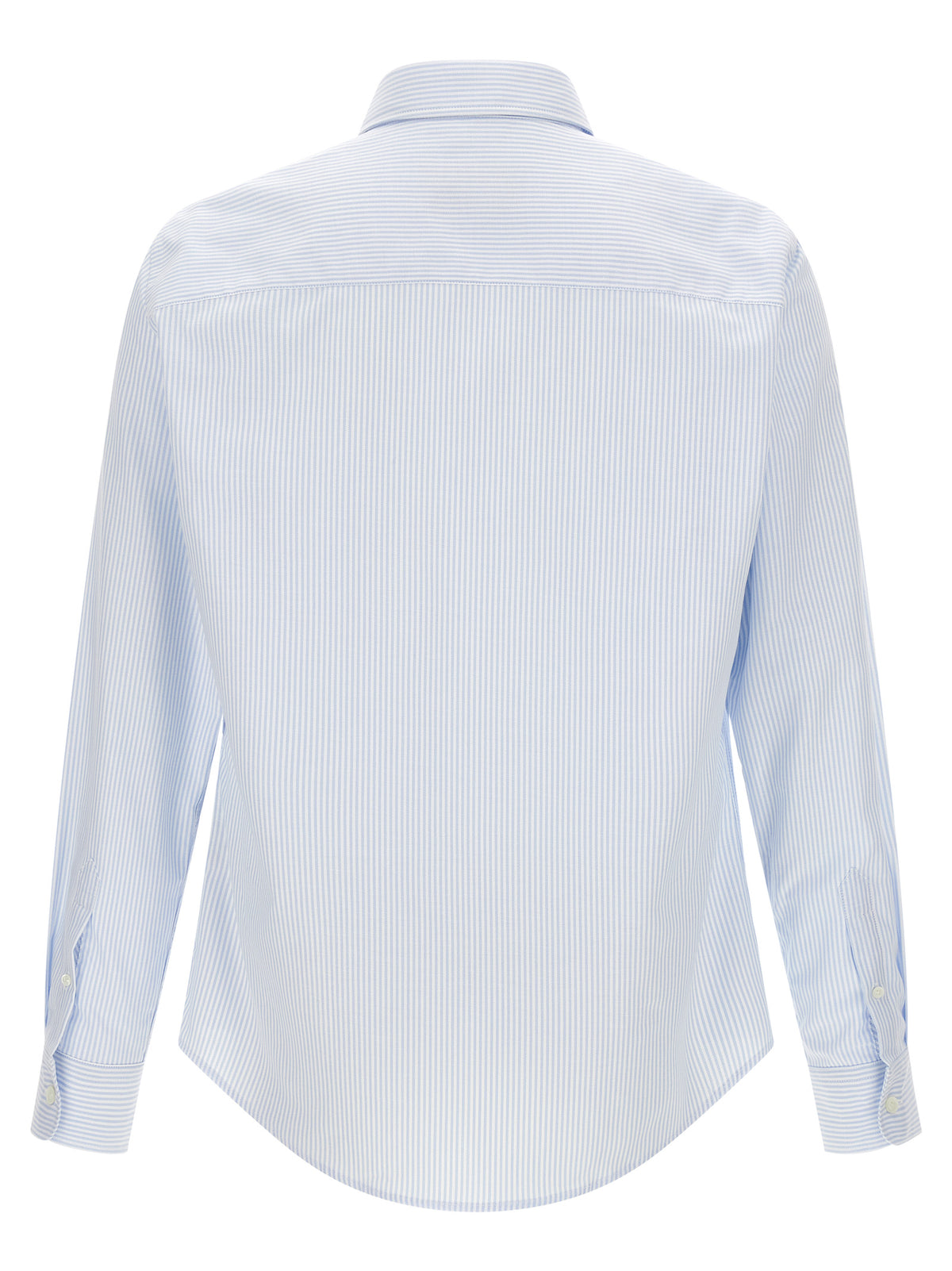 Ami Paris Blue Cotton Blouse