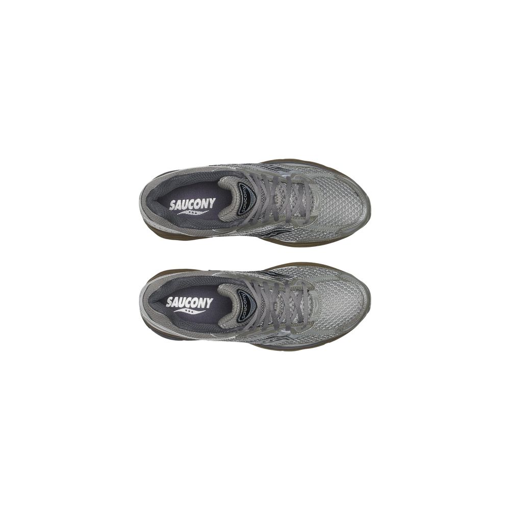 Saucony Silver Synthetic Athletic Sneakers