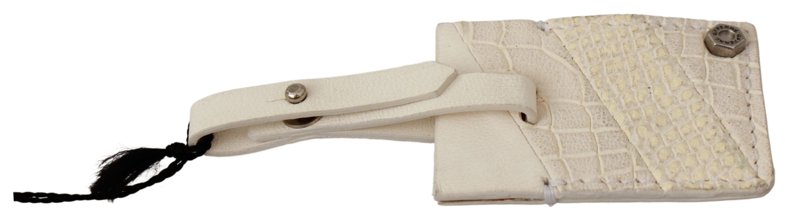 Δερμάτινο μπρελόκ GF Ferre Elegant Beige