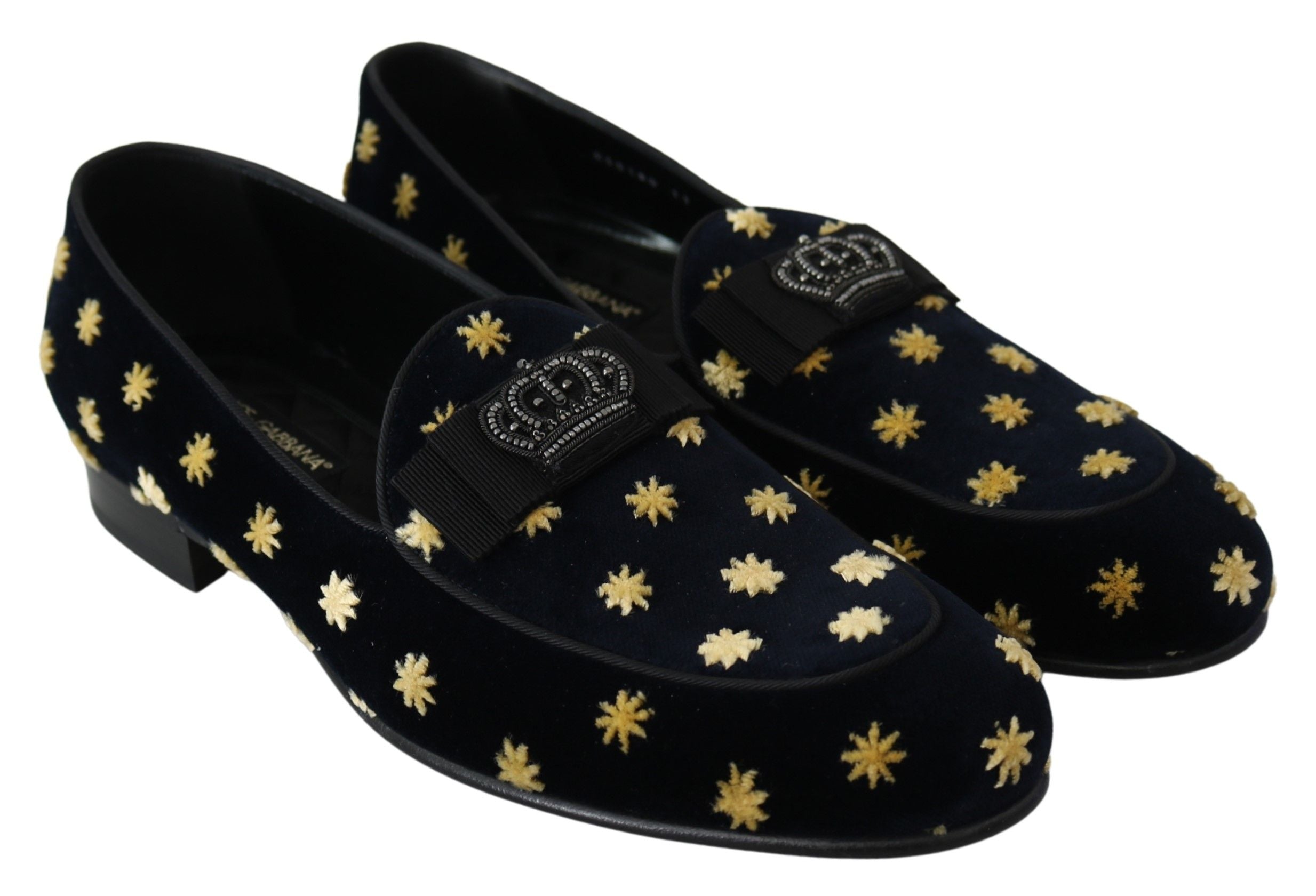 Κομψά Loafers με βελούδινο στέμμα Dolce & Gabbana