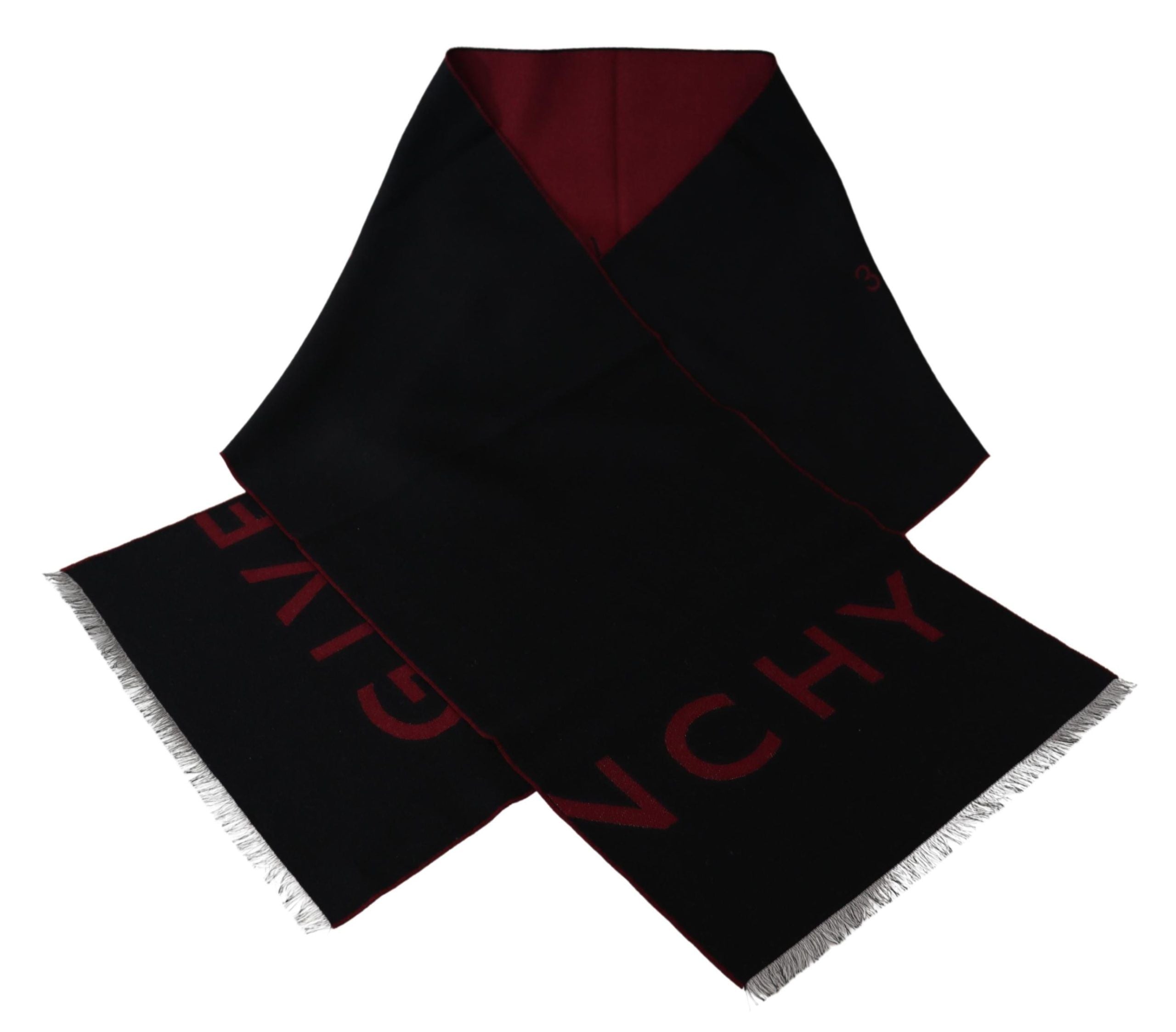 Κομψό Unisex μαλλί μαντήλι από μείγμα μεταξιού Givenchy