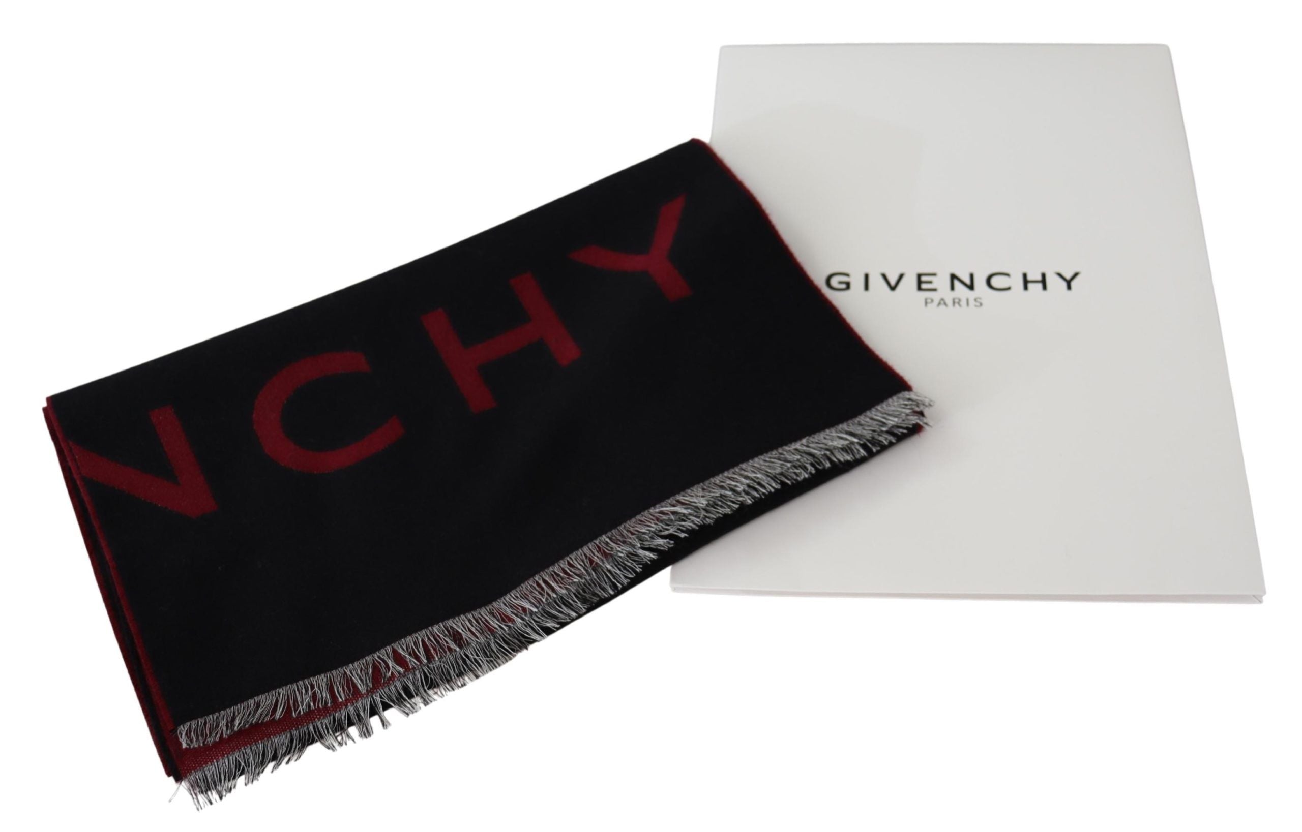 Κομψό Unisex μαλλί μαντήλι από μείγμα μεταξιού Givenchy