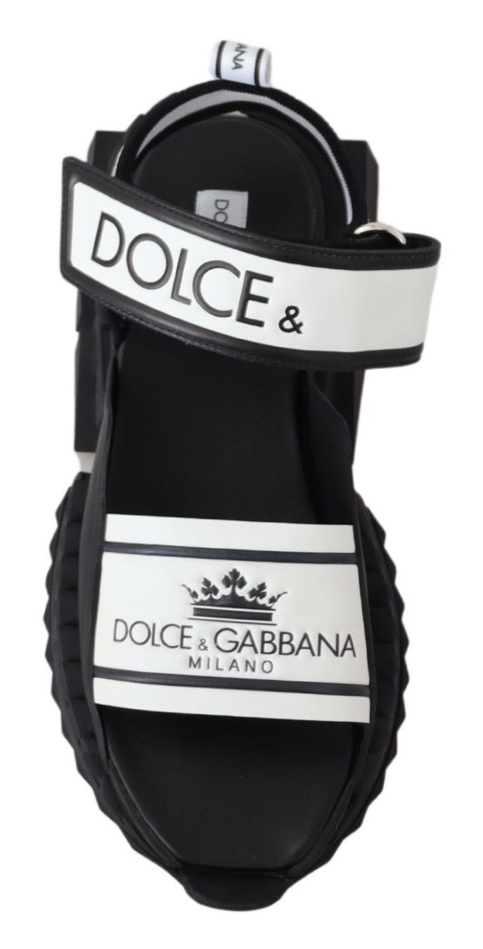 Σανδάλια Dolce & Gabbana Super King Slider σε μονόχρωμο