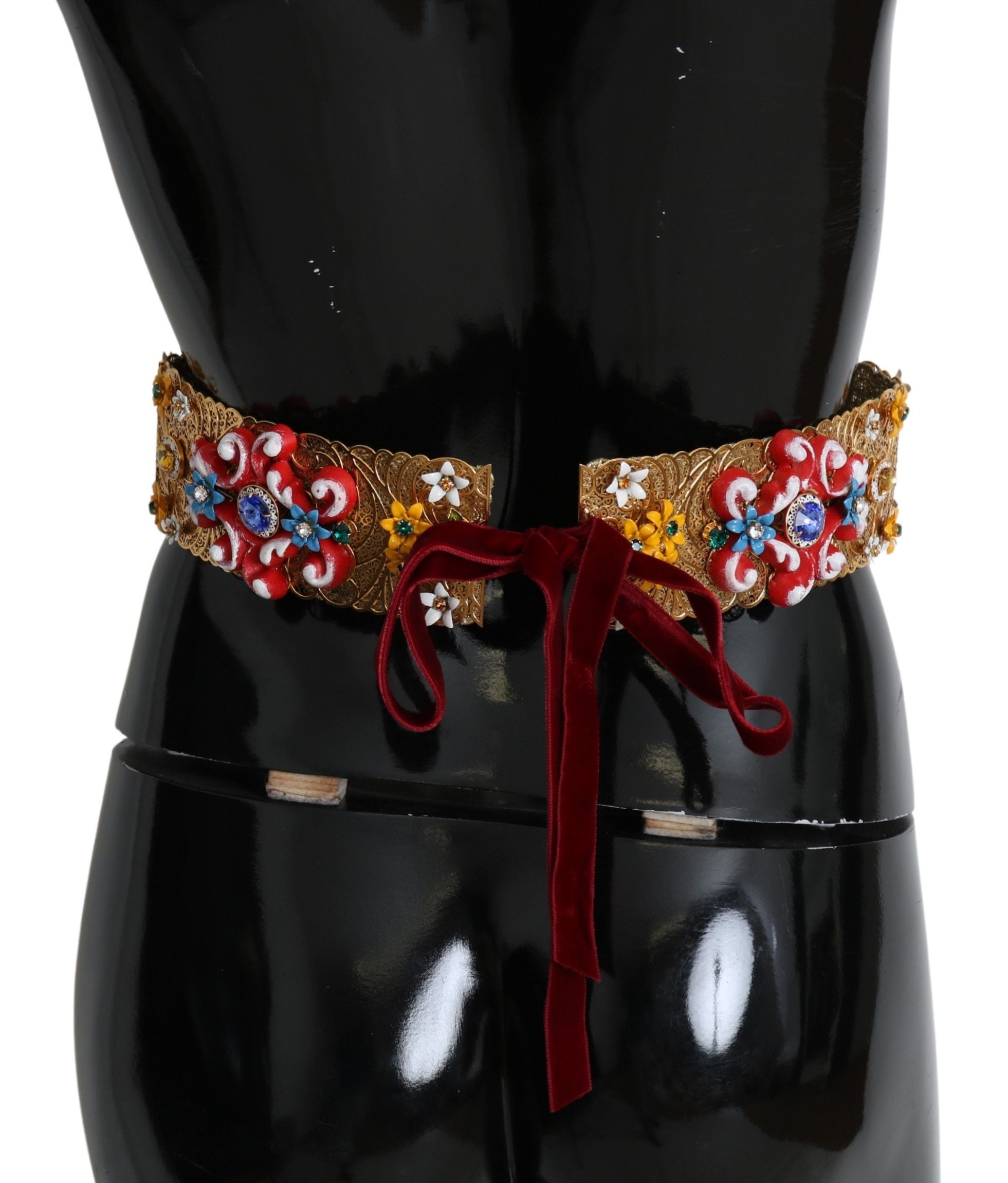Ζώνη μέσης Dolce & Gabbana σε χρυσό κρύσταλλο