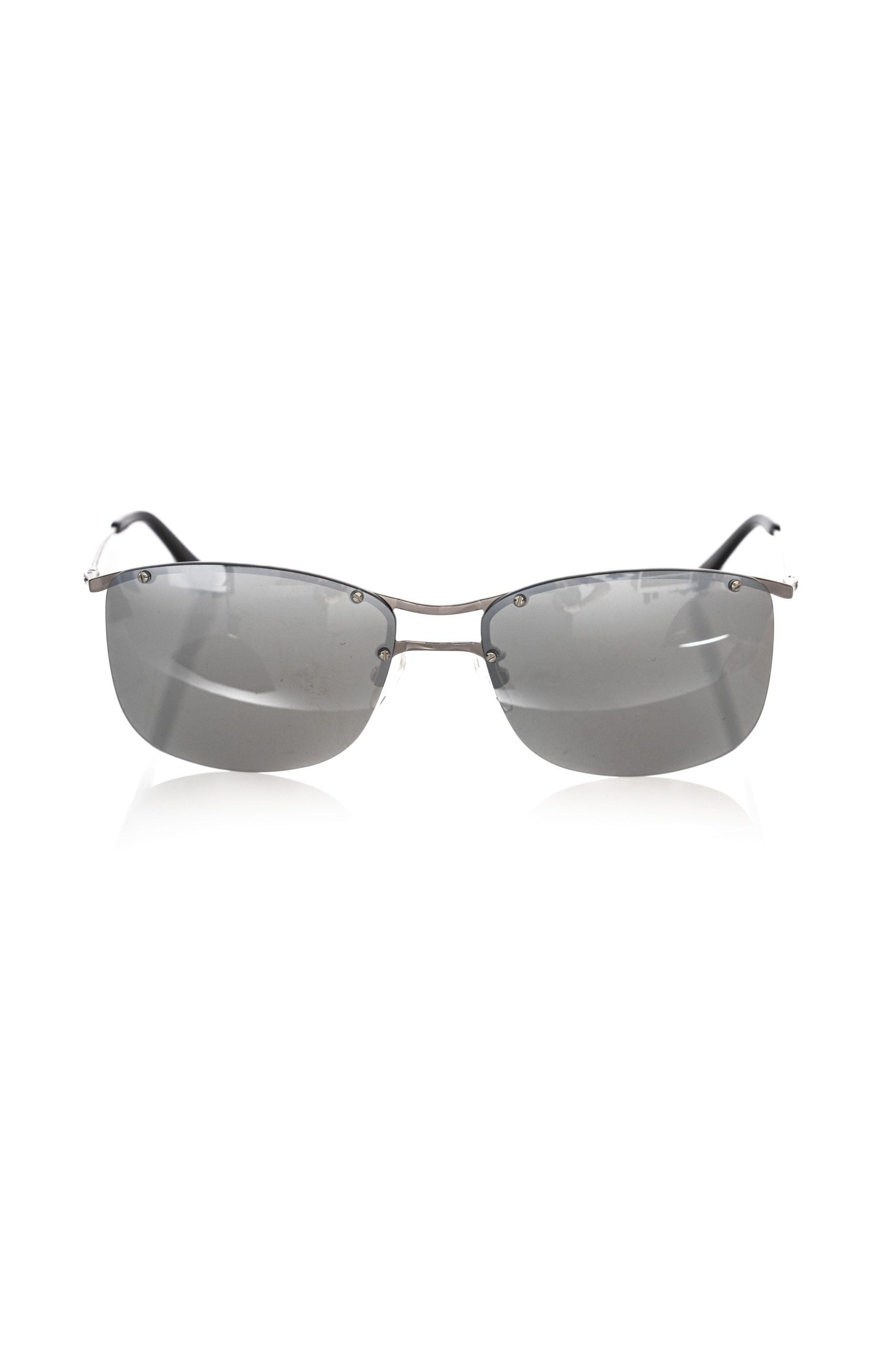Ανδρικό γυαλί ηλίου Frankie Morello Silver Metallic