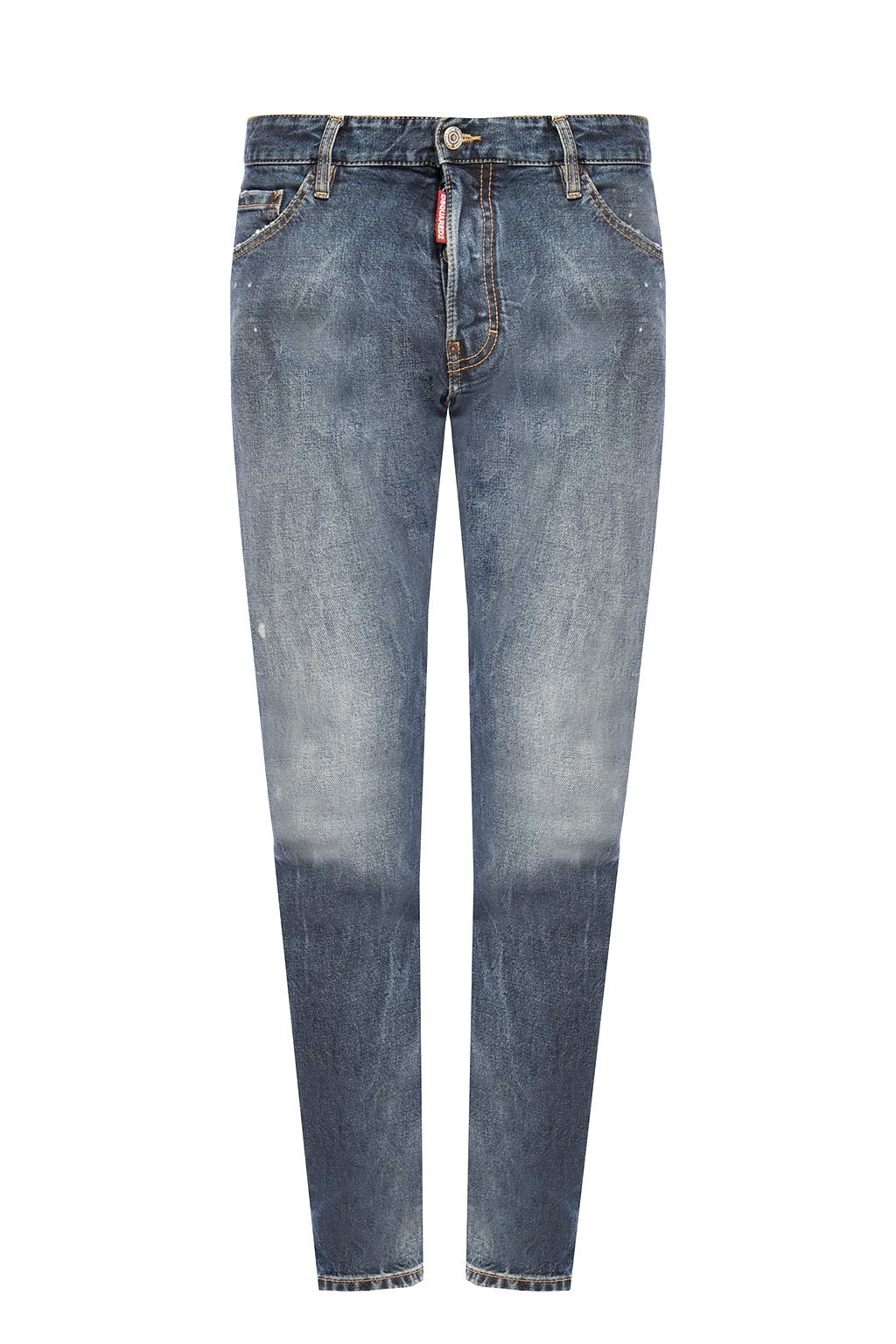 Τζιν παντελόνι Dsquared² Navy Distressed 'Cool Guy Jean'