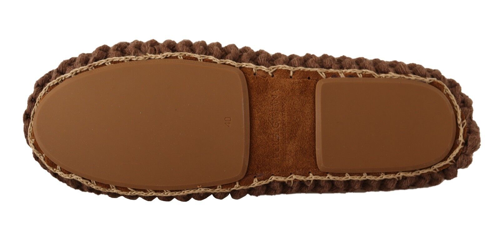 Dolce & Gabbana Κομψά μάλλινα πλεκτά μπαλαρίνες