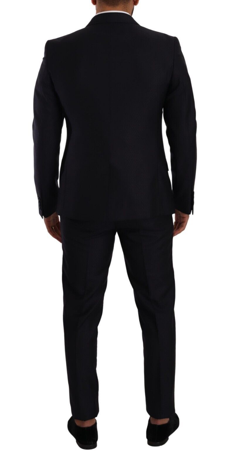 Ανδρικό κοστούμι Dolce & Gabbana Elegant Slim Fit Wool Silk Cashmere