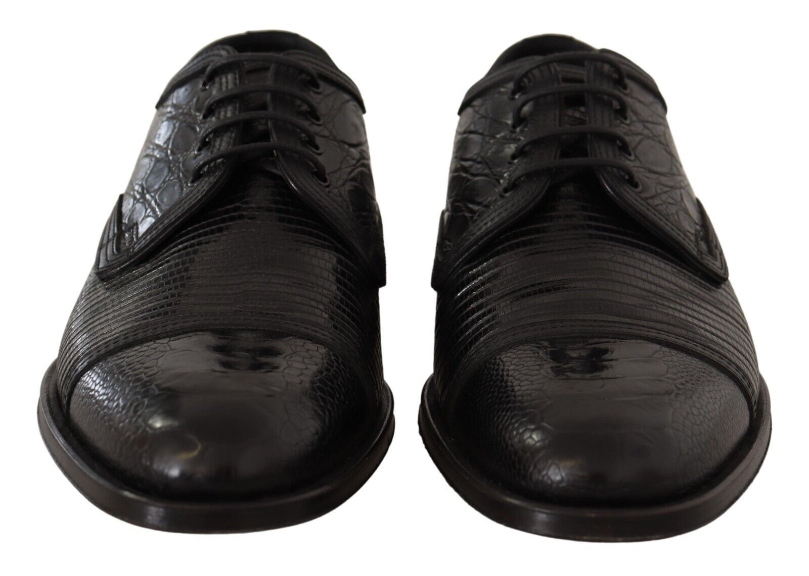 Dolce & Gabbana Exotic Leather Formal Lace-Up παπούτσια