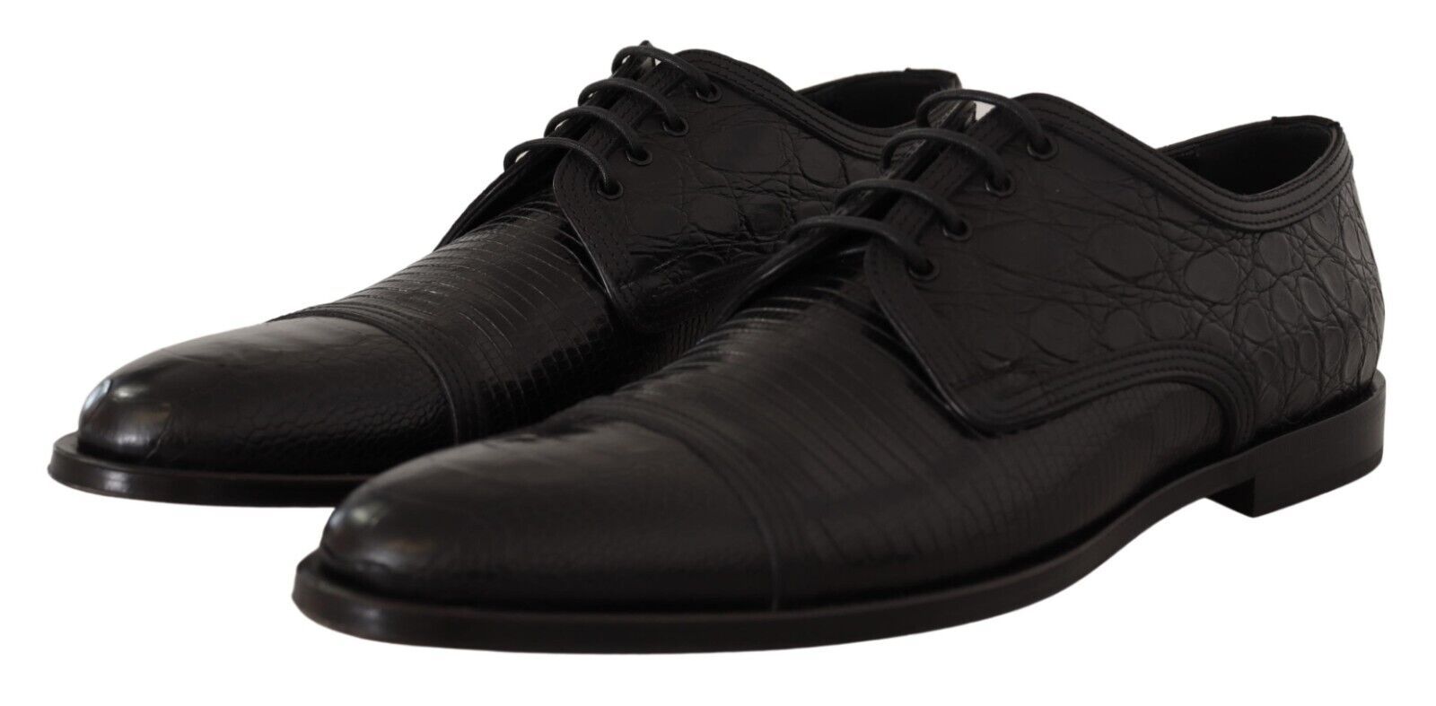 Dolce & Gabbana Exotic Leather Formal Lace-Up παπούτσια