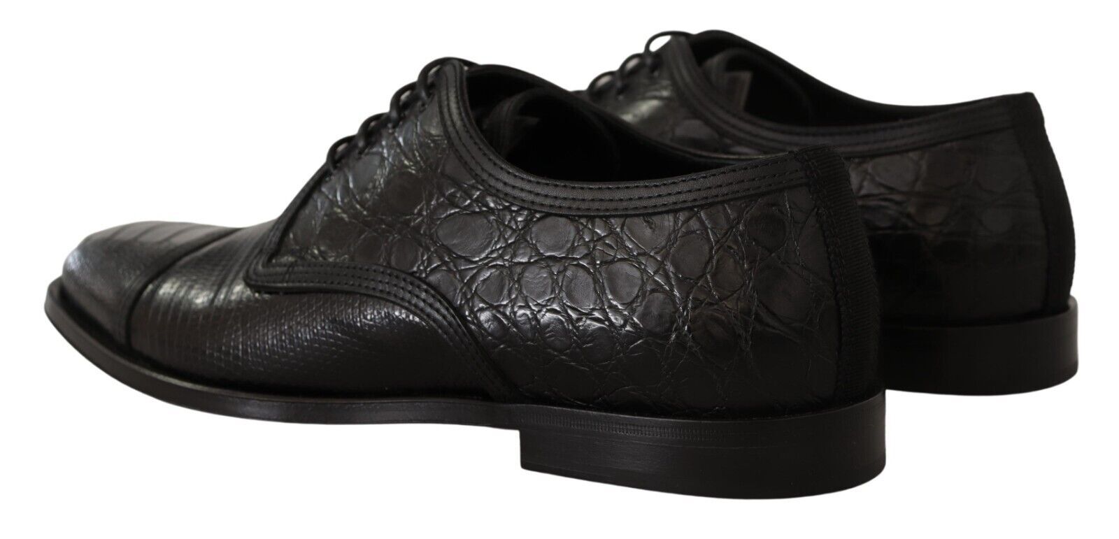 Dolce & Gabbana Exotic Leather Formal Lace-Up παπούτσια