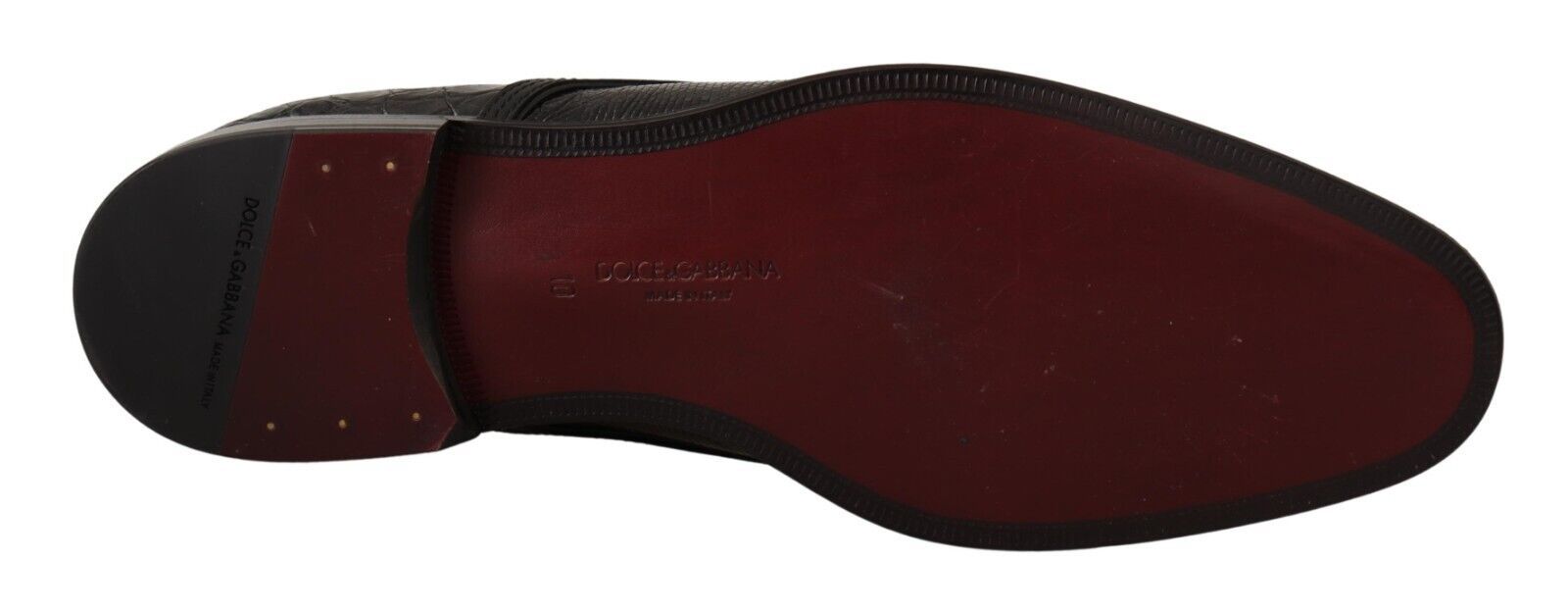 Dolce & Gabbana Exotic Leather Formal Lace-Up παπούτσια