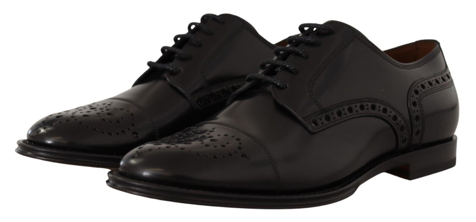 Dolce & Gabbana Κομψά Wingtip Oxford Formal παπούτσια