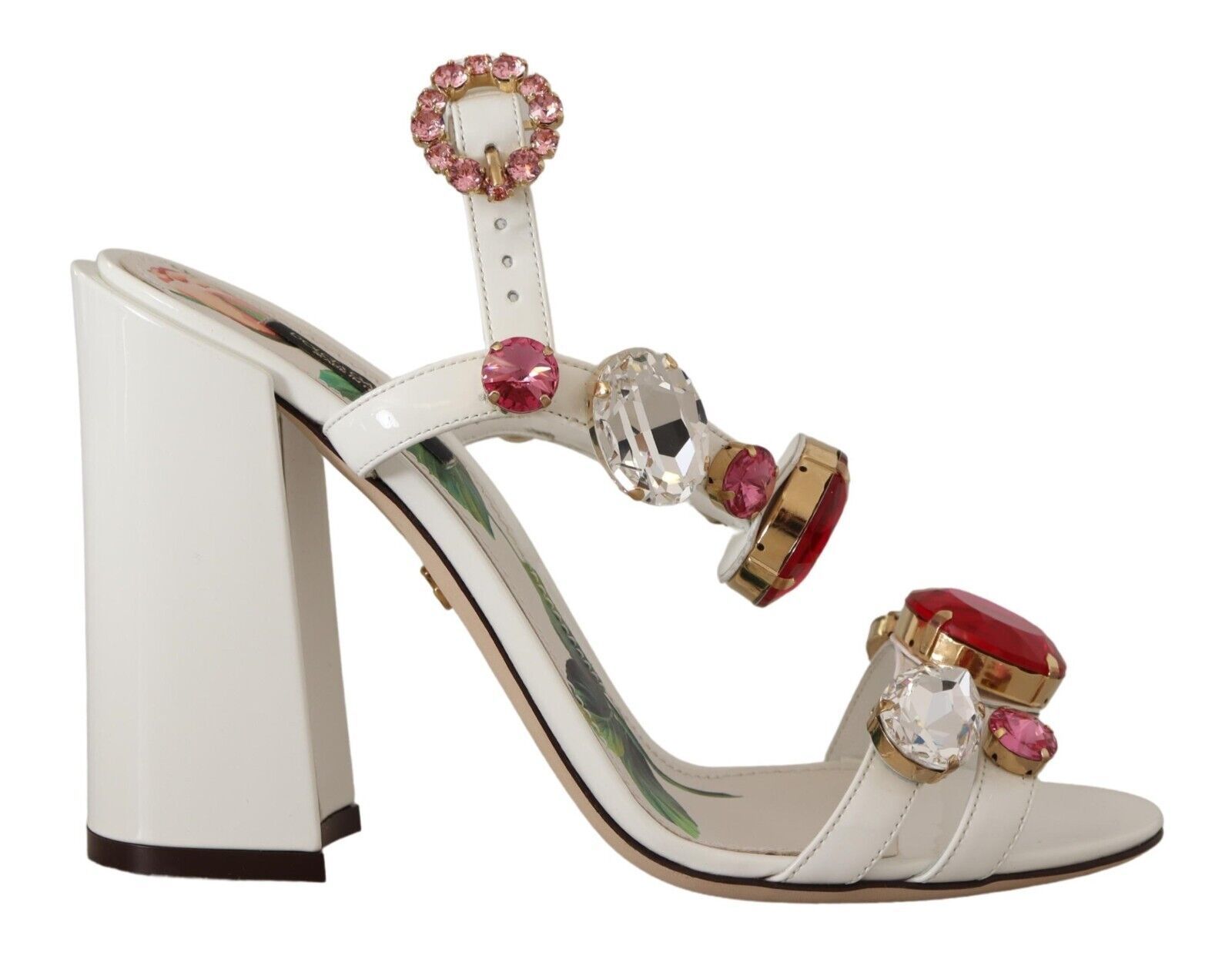 Γόβες Dolce & Gabbana Keira με κρύσταλλο λουράκι