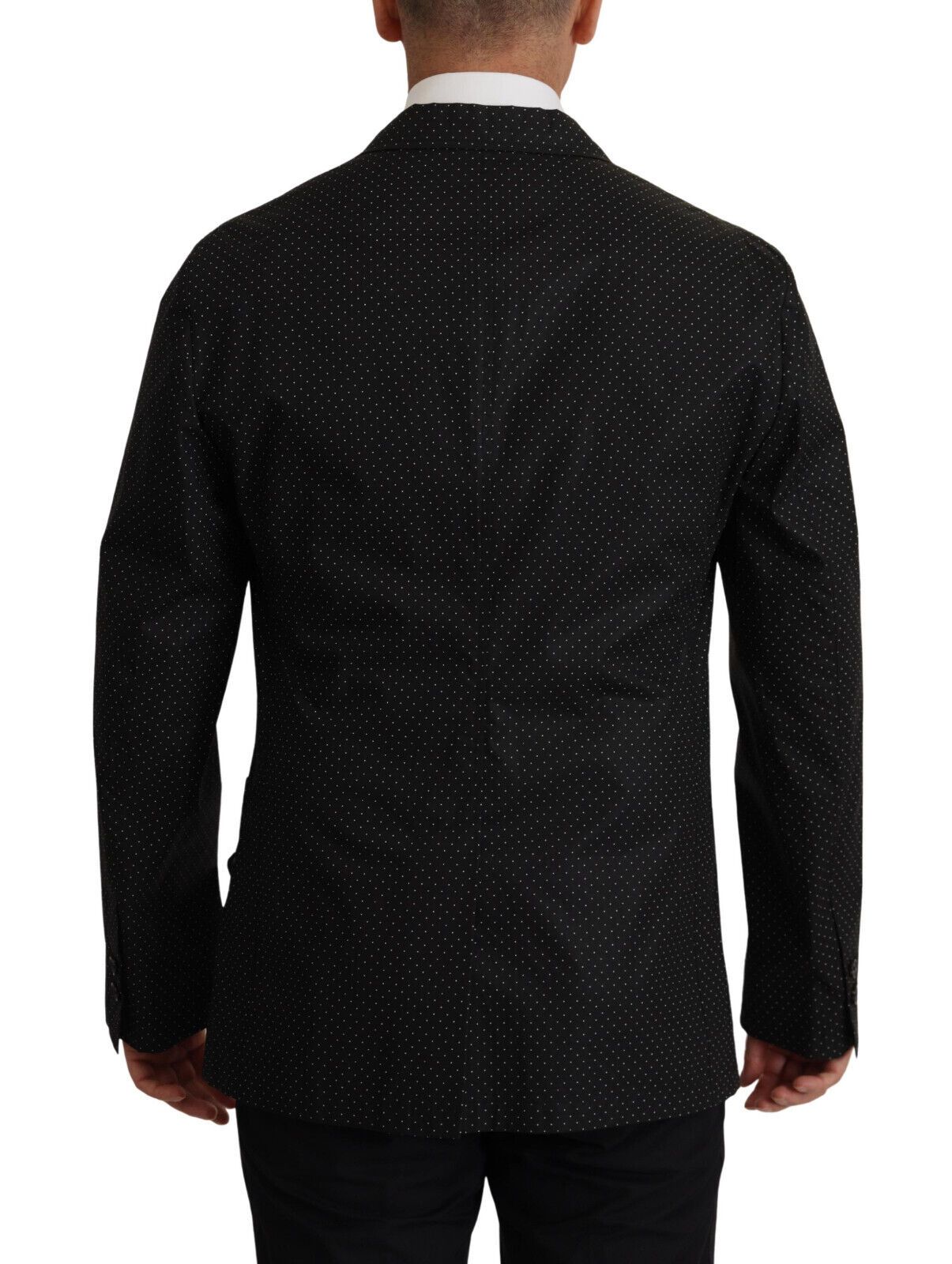 Dolce & Gabbana Polka Dot Slim σακάκι με διπλό στήθος
