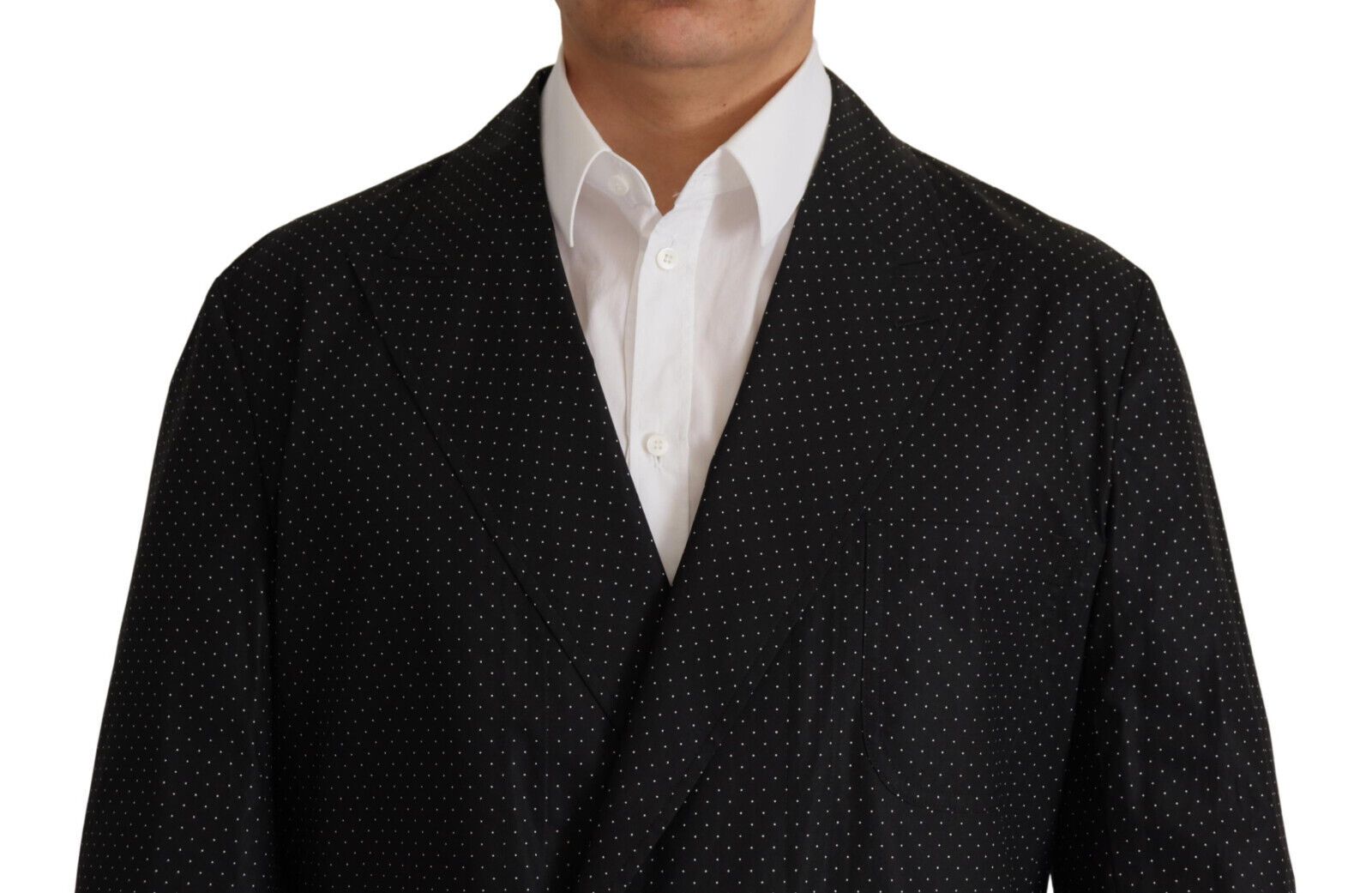 Dolce & Gabbana Polka Dot Slim σακάκι με διπλό στήθος
