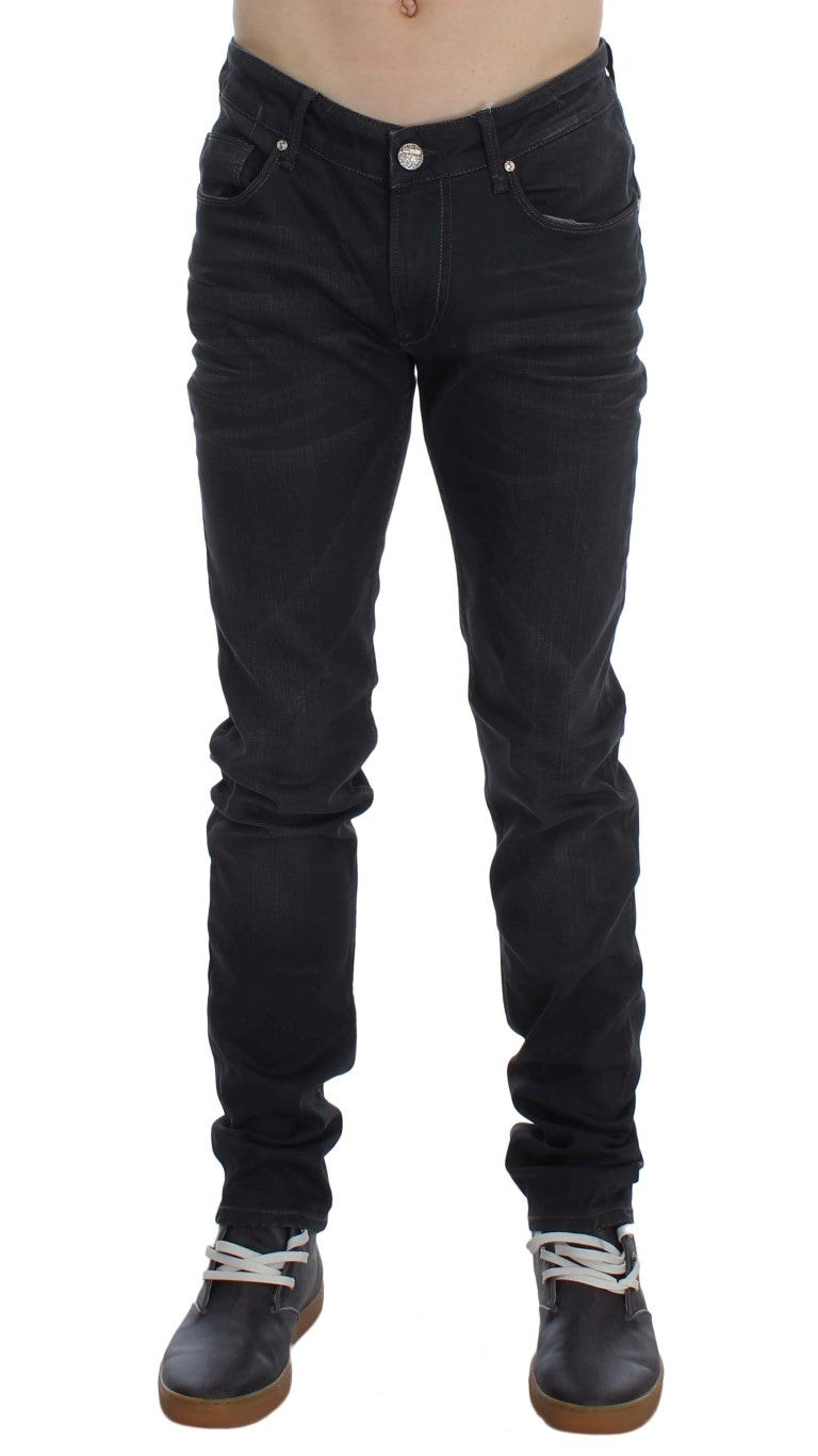 Ανδρικό τζιν Premium Acht Sleek Grey Slim Fit