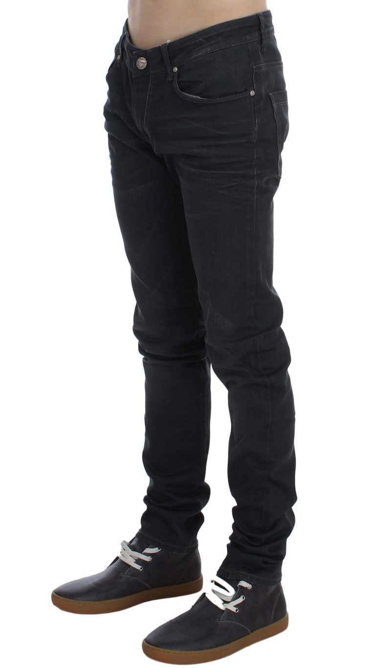 Ανδρικό τζιν Premium Acht Sleek Grey Slim Fit