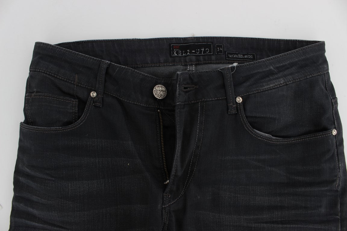 Ανδρικό τζιν Premium Acht Sleek Grey Slim Fit
